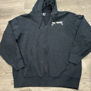 Vintage Black Zoroaster Zip Up Jacket (Owned By Band Member Dan) | Size L